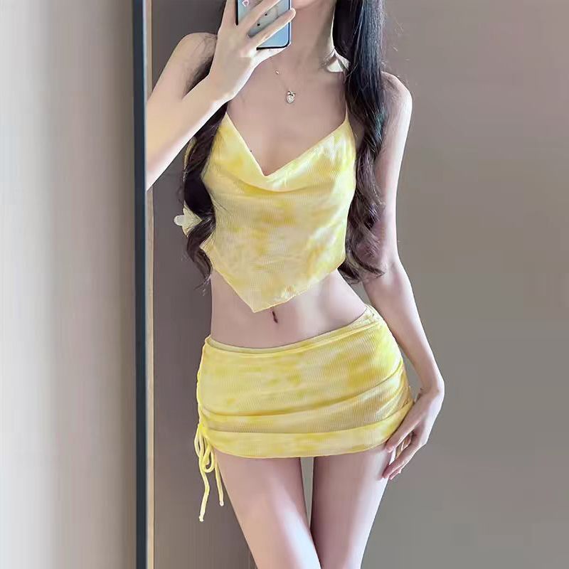 Bandage - Yaz Kadın Macaron Batik Bikini Setleri