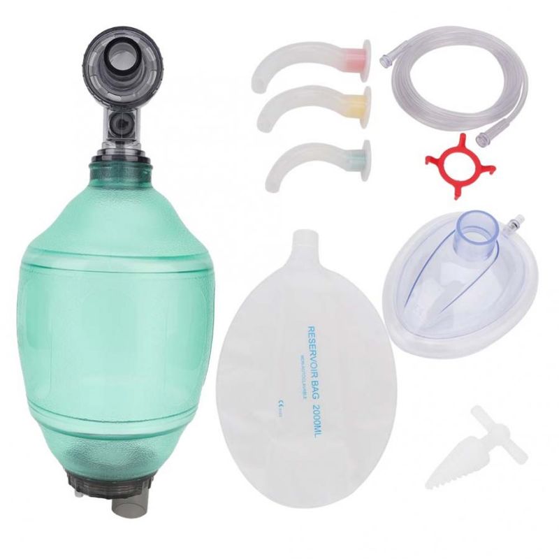 First Aid Kit - Yetişkinler için manuel Resuscitator PVC Ambu