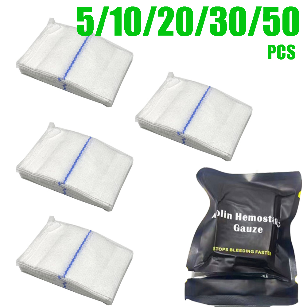 First Aid Kit - 7.5*1.5M Hemostatik Kaolin Gazlı Bez Savaş