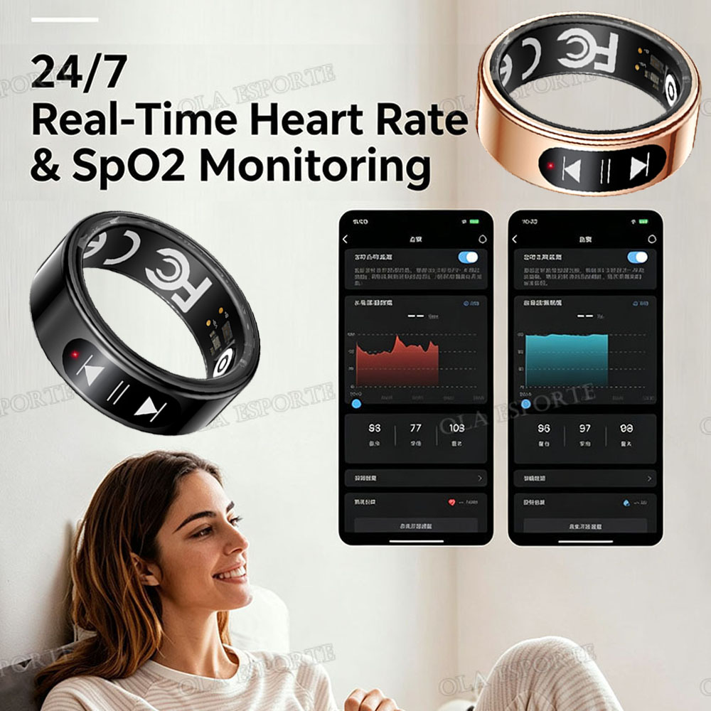 Akıllı Yüzük Video Kontrolleri - Blood Pressure Monitor incelemesi ve fiyatı