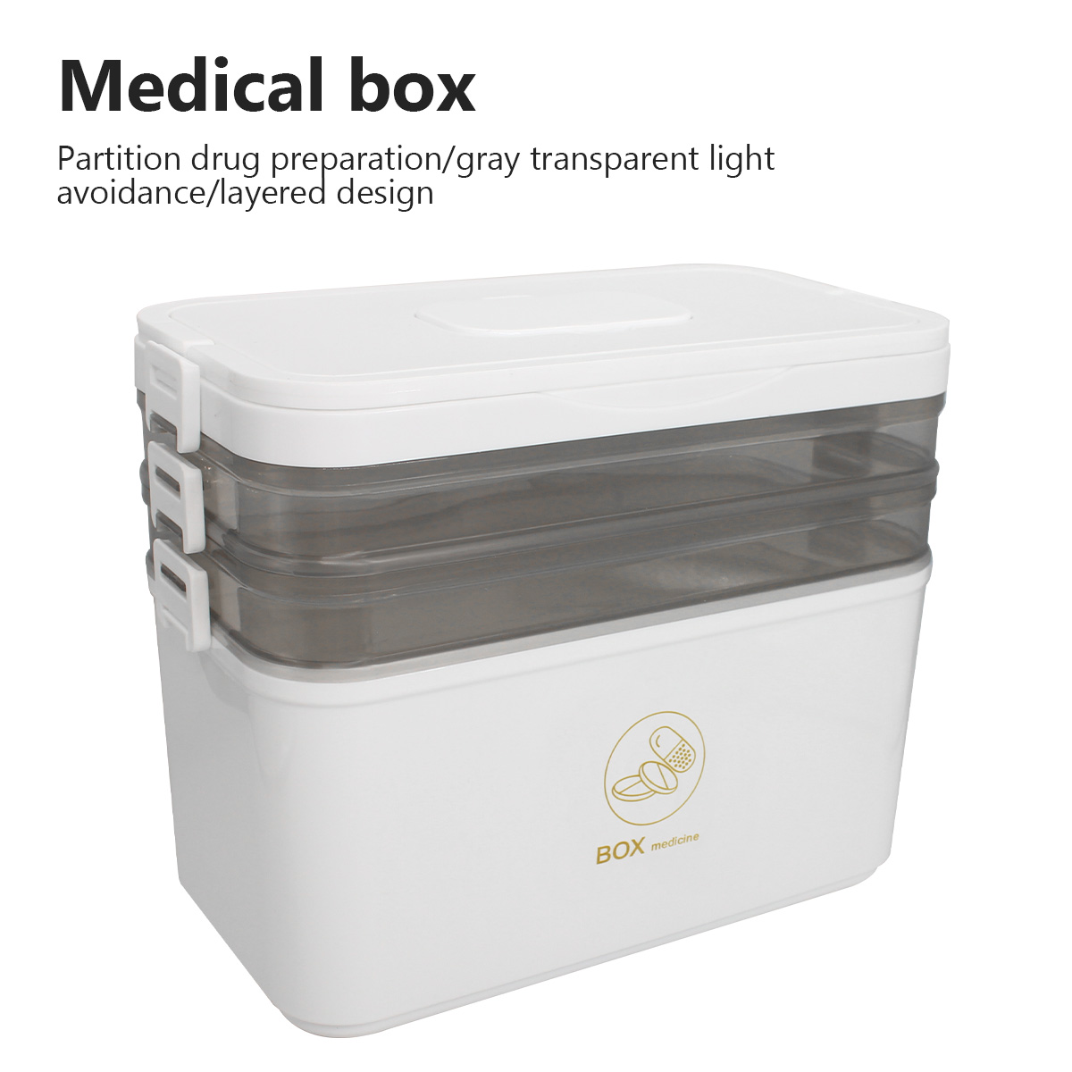 Taşınabilir İlaç Kutusu Büyük  - First Aid Kit incelemesi ve fiyatı
